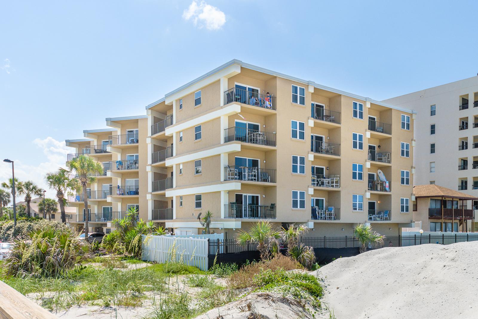The Sandpiper from the beach