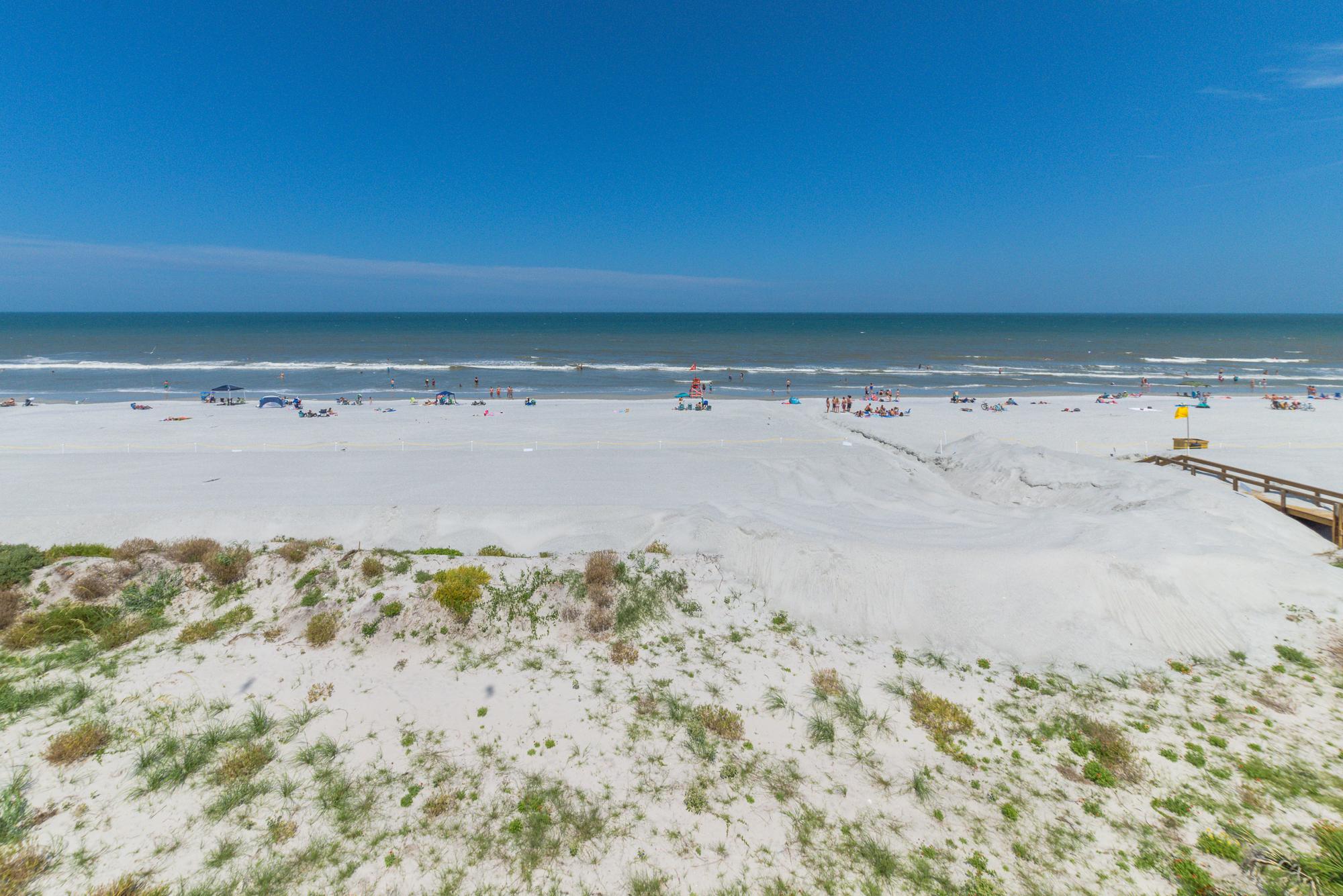 The beach and dunes from a Charming Beach balcony